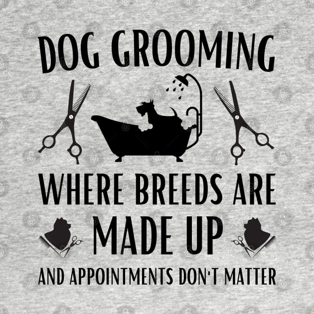 Thank you dog groomer women appreciation pet groomer by Printopedy